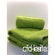 Serviette serviette de douche Drap de Bain Serviette essuie-mains dans de nombreuses couleurs et tailles  Coton  Vert pomme  100x150 - B00N26I3U8